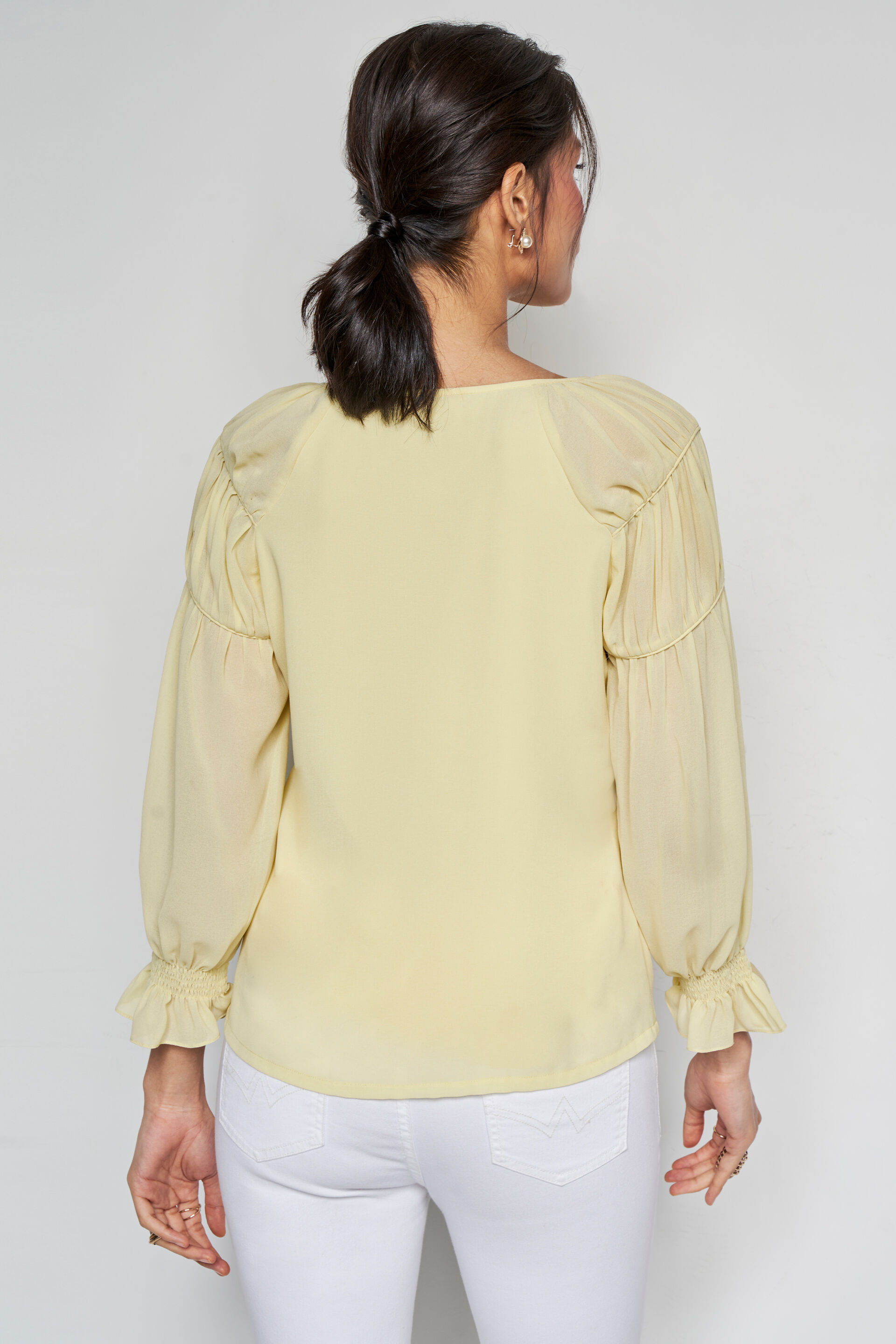 Soft Sunshine Top, Yellow, image 5